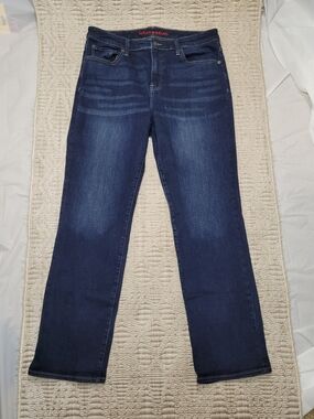 ​Lucky Brand High Rise Lucky Curvy Straight Jeans Plus Size 16/33 R NWOT